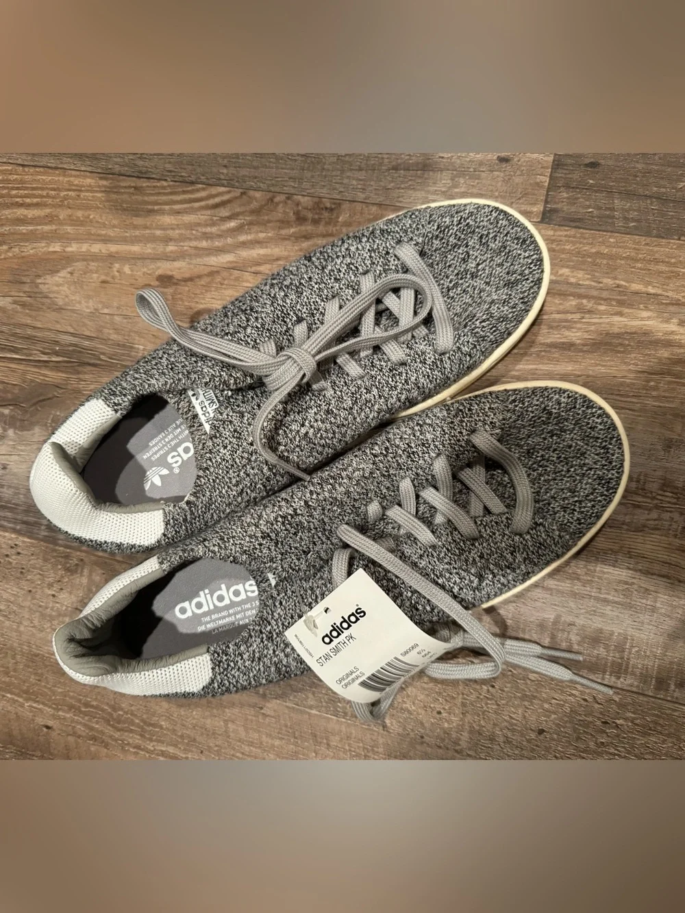 NWT Adidas Grey Stan Smith
